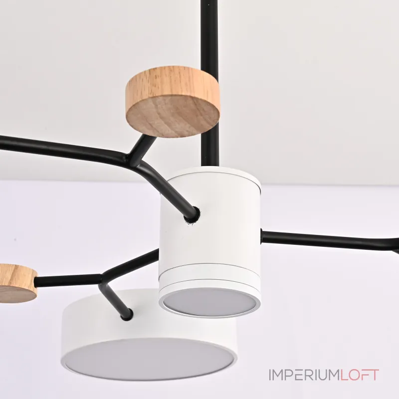 Люстра на штанге MEADE 4 lamps White