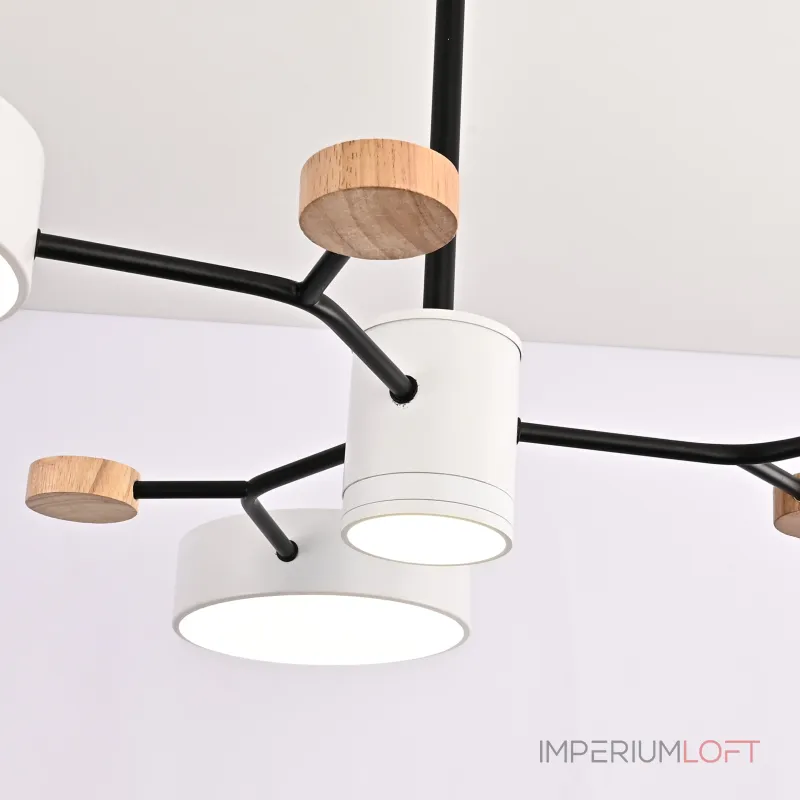 Люстра на штанге MEADE 4 lamps White