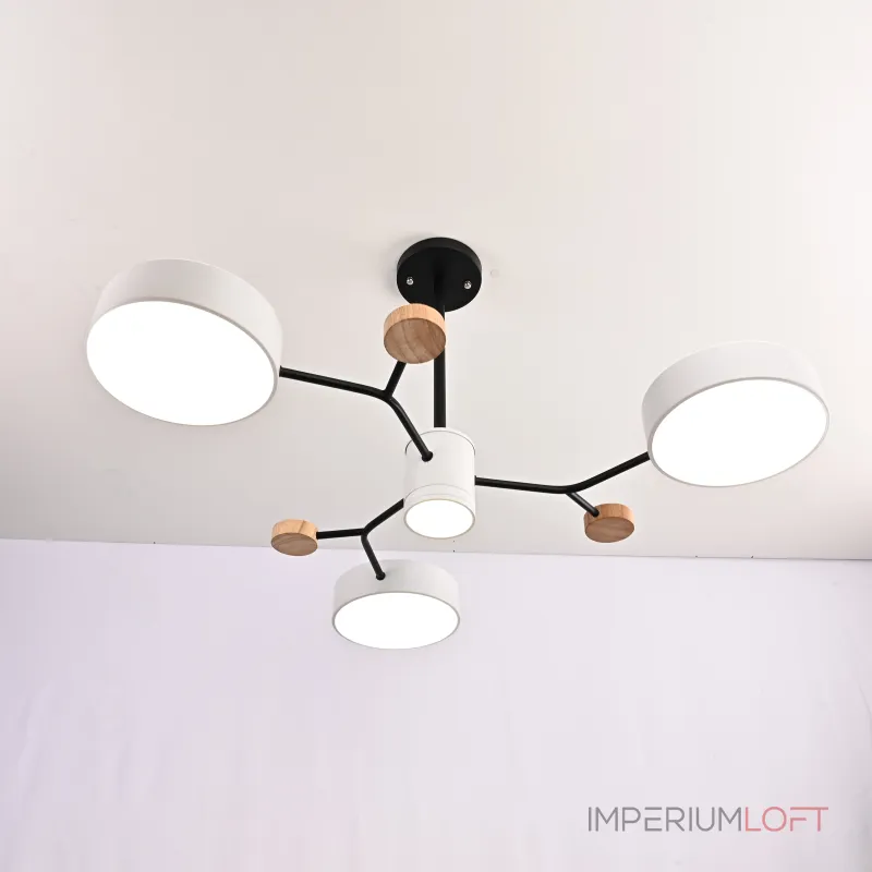 Люстра на штанге MEADE 4 lamps White