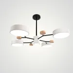 Люстра на штанге MEADE 5 lamps White