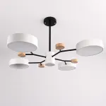 Люстра на штанге MEADE 5 lamps White