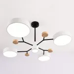 Люстра на штанге MEADE 5 lamps White