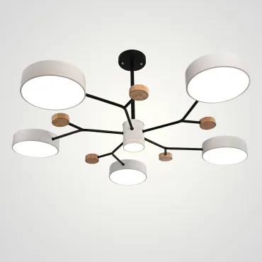 Люстра на штанге MEADE 6 lamps White
