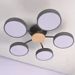 Потолочная люстра MOVE 5 Gray