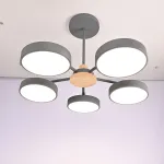 Потолочная люстра MOVE 5 Gray