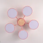 Потолочная люстра MOVE 5 Pink