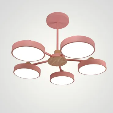 Потолочная люстра MOVE 5 Pink