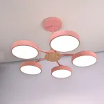 Потолочная люстра MOVE 5 Pink
