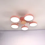 Потолочная люстра MOVE 5 Pink