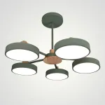 Потолочная люстра MOVE 5 Green