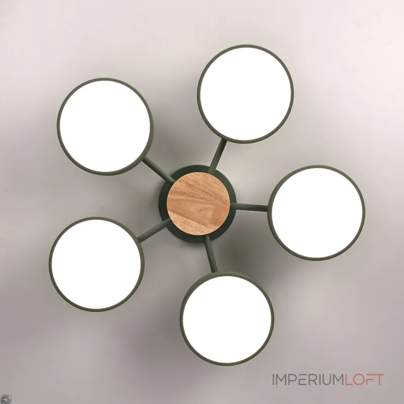 Потолочная люстра MOVE 5 Green