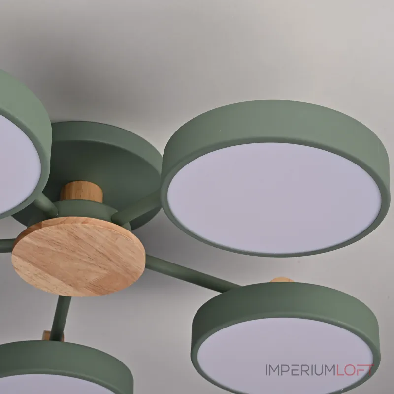 Потолочная люстра MOVE 5 Green
