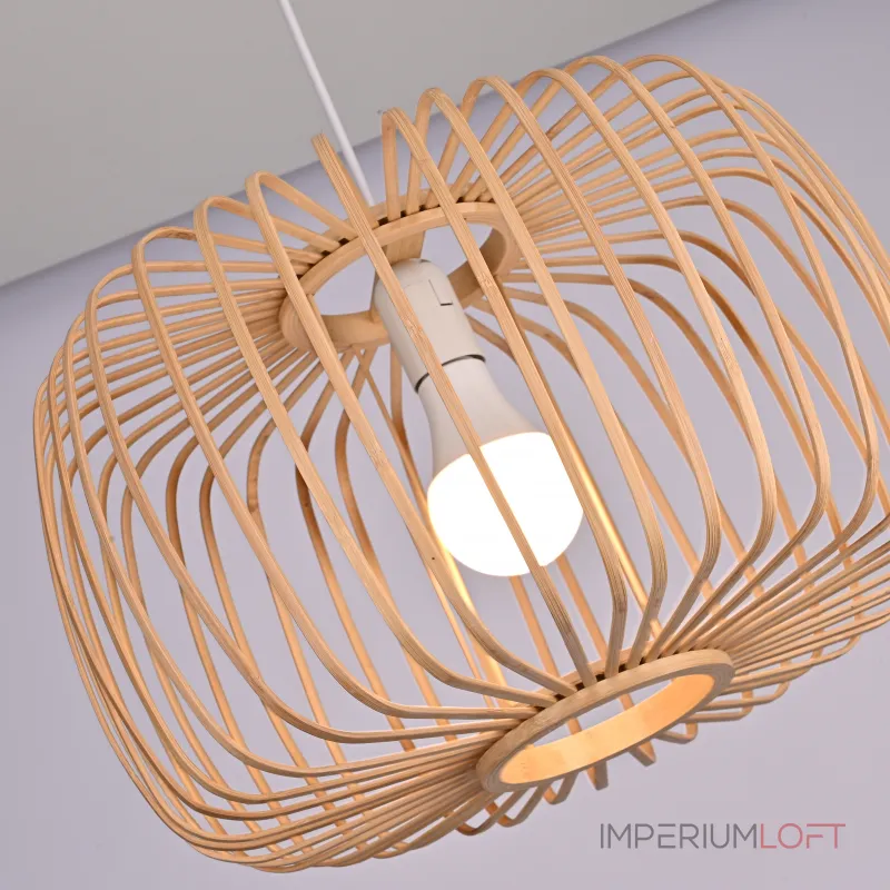 Подвесной светодиодный светильник Elvio Натуральное деверо D40 от ImperiumLoft