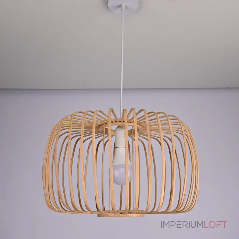 Подвесной светодиодный светильник Elvio Натуральное деверо D40 от ImperiumLoft