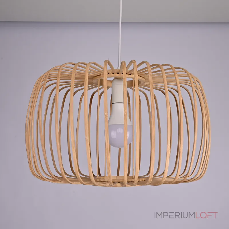 Подвесной светодиодный светильник Elvio Натуральное деверо D40 от ImperiumLoft