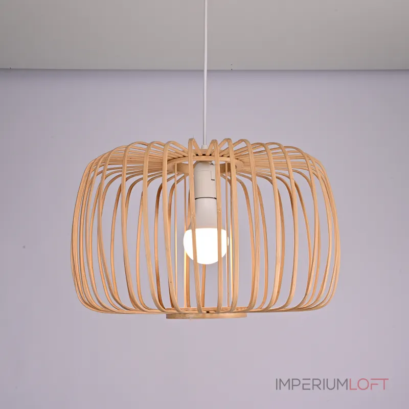 Подвесной светодиодный светильник Elvio Натуральное деверо D40 от ImperiumLoft