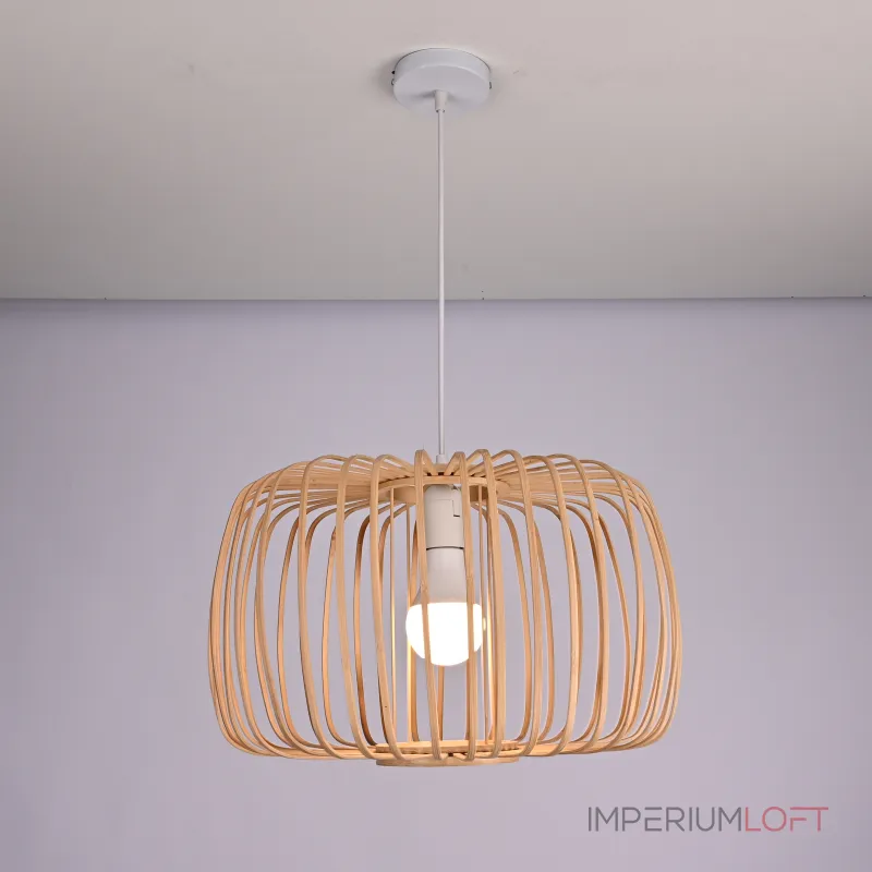 Подвесной светодиодный светильник Elvio Натуральное деверо D40 от ImperiumLoft