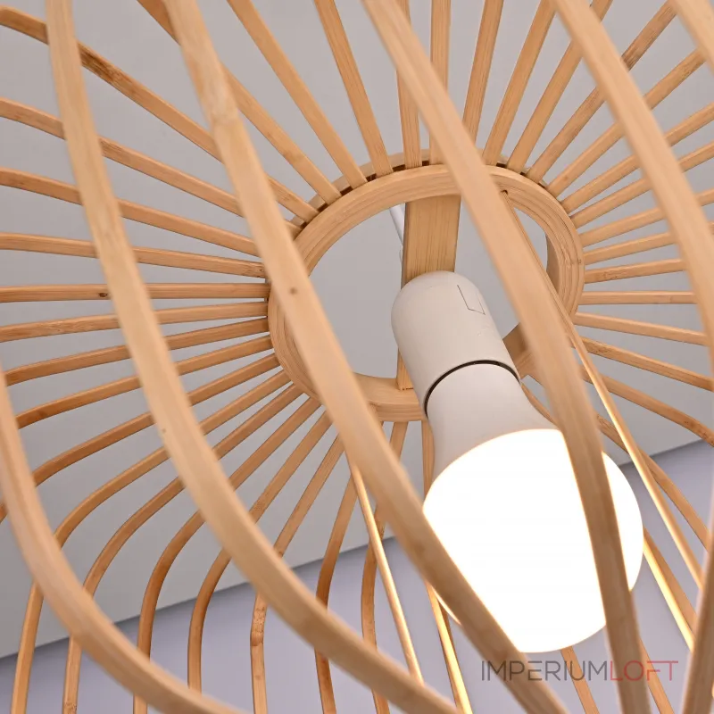 Подвесной светодиодный светильник Elvio Натуральное деверо D40 от ImperiumLoft