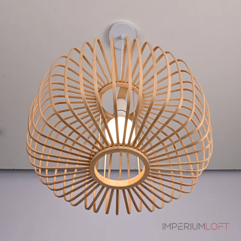 Подвесной светодиодный светильник Elvio Натуральное деверо D40 от ImperiumLoft