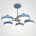 Потолочная люстра MOVE 5 Blue