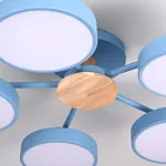 Потолочная люстра MOVE 5 Blue