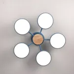 Потолочная люстра MOVE 5 Blue