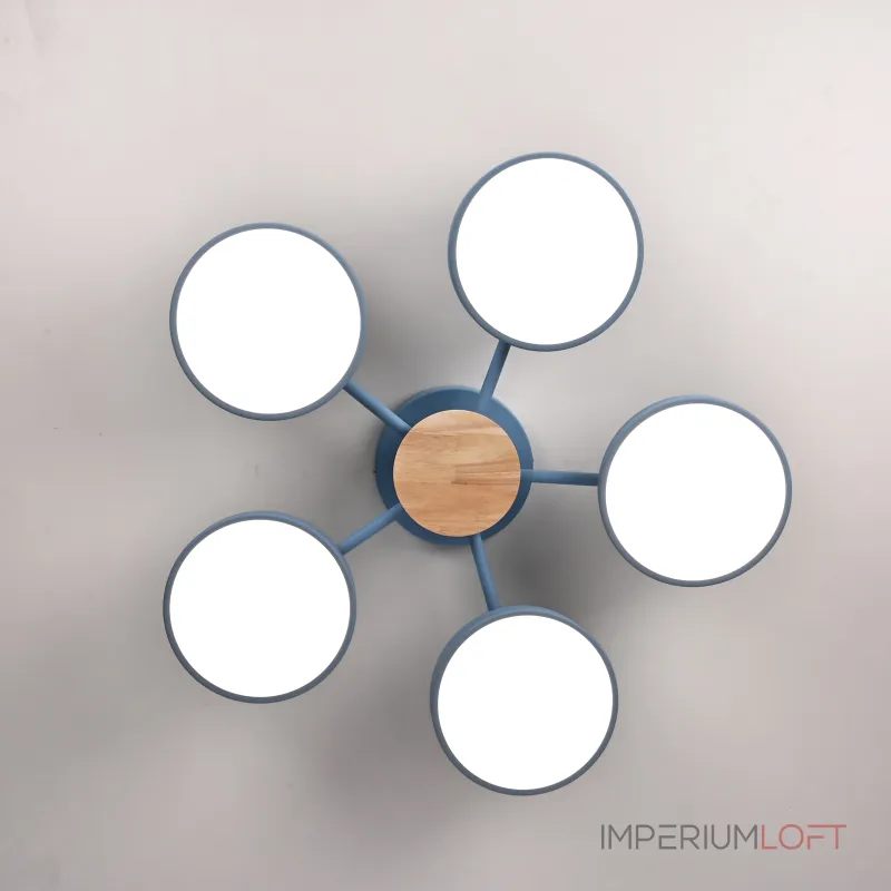 Потолочная люстра MOVE 5 Blue