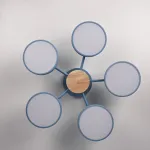 Потолочная люстра MOVE 5 Blue