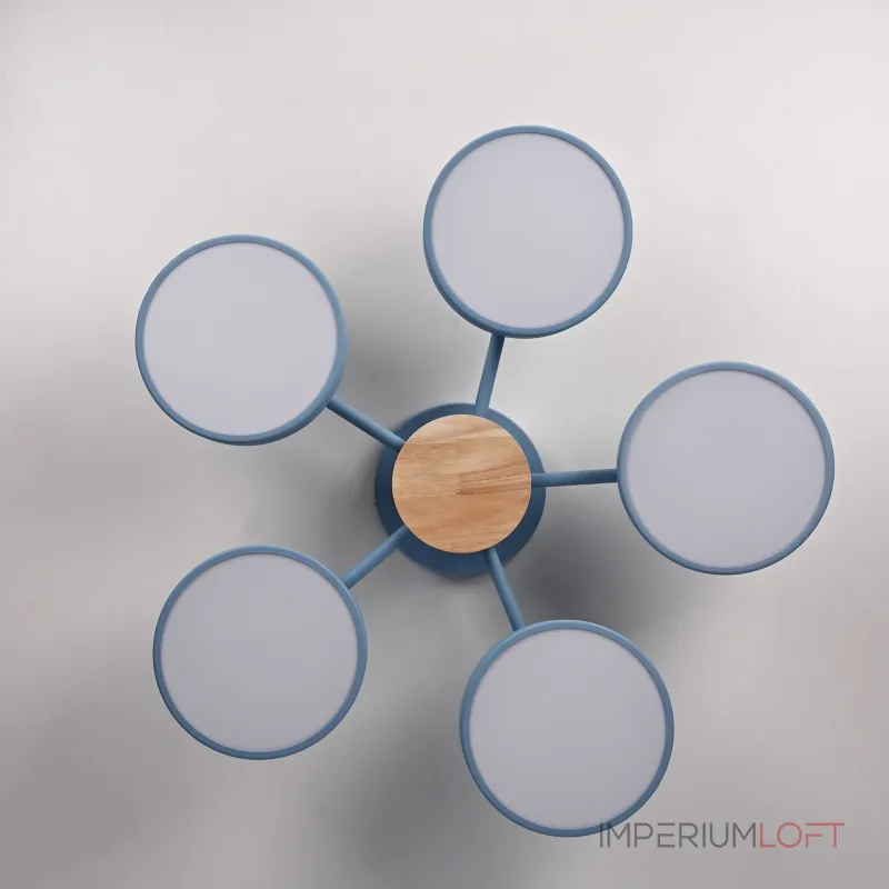 Потолочная люстра MOVE 5 Blue