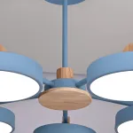 Потолочная люстра MOVE 5 Blue