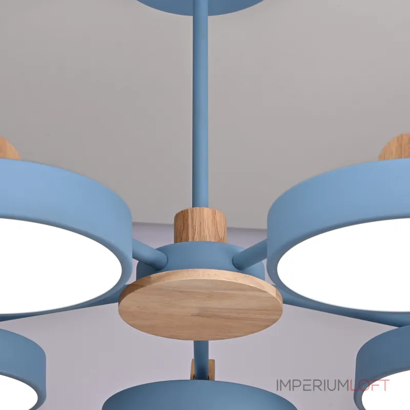 Потолочная люстра MOVE 5 Blue