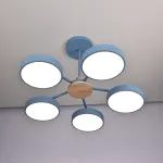 Потолочная люстра MOVE 5 Blue