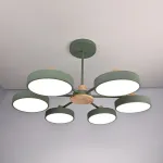 Потолочная люстра MOVE 6 Green