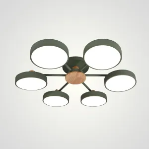 Потолочная люстра MOVE 6 Green