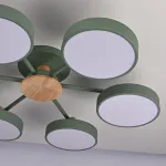 Потолочная люстра MOVE 6 Green
