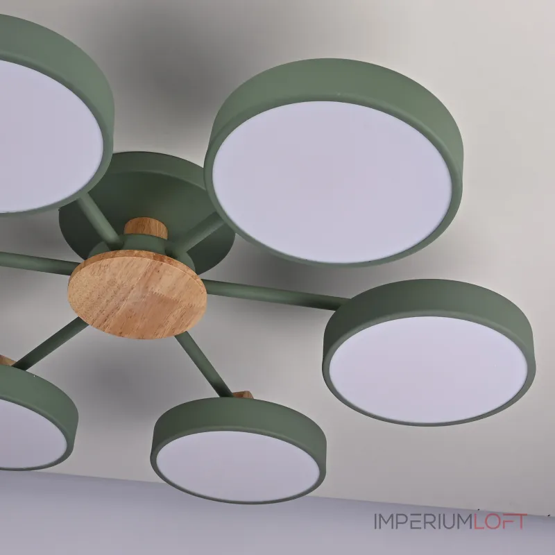 Потолочная люстра MOVE 6 Green