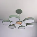 Потолочная люстра MOVE 6 Green