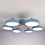 Потолочная люстра MOVE 6 Blue