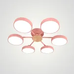 Потолочная люстра MOVE 6 Pink