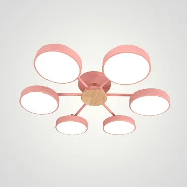 Потолочная люстра MOVE 6 Pink