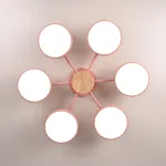 Потолочная люстра MOVE 6 Pink