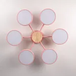 Потолочная люстра MOVE 6 Pink