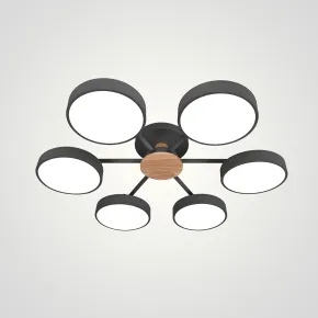 Потолочная люстра MOVE 6 Gray