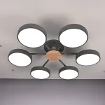 Потолочная люстра MOVE 6 Gray