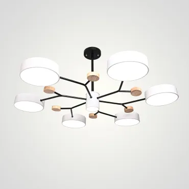 Люстра на штанге MEADE 7 lamps White