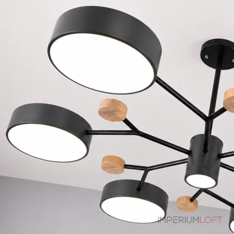 Люстра на штанге MEADE 7 lamps Grey Люстра на штанге MEADE 7 lamps Grey