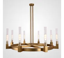 Люстра CANELLE Round Chandelier 8 Modern Brass