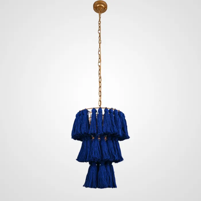 Подвесной светильник TASSEL Синий от ImperiumLoft