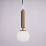 Подвесной светильник RAFFIN Gold/White от ImperiumLoft