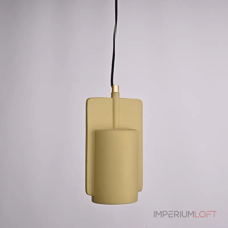 Подвесной бетонный светильник SKOVL B Песочный от ImperiumLoft